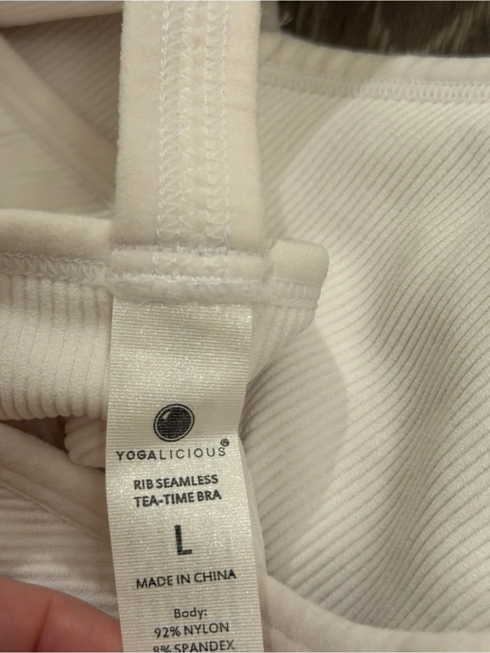 Yogalicious Rib Seamless Tea Time Bras
